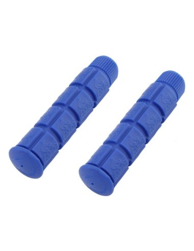 BLock Grips 7/8 long 120mm Blue.